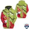 The Grinch Ver 2 3D Hoodie Apparel