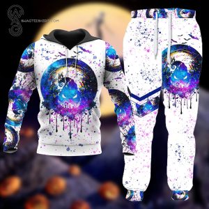 The Nightmare Before Christmas Colorful Full Print Combo Hoodie And Sweatpants