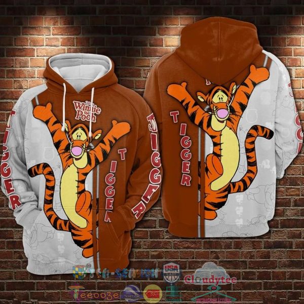 Tigger Disney Winnie The Pooh 3D Hoodie