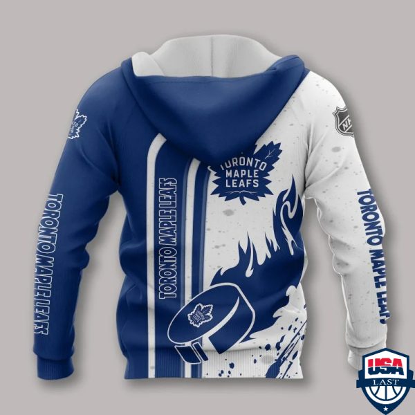 Toronto Maple Leafs Nhl Ver 1 All Over Printed Hoodie