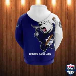 Toronto Maple Leafs Nhl Ver 5 All Over Printed Hoodie