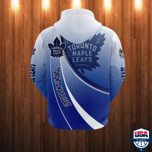 Toronto Maple Leafs Nhl Ver 7 All Over Printed Hoodie