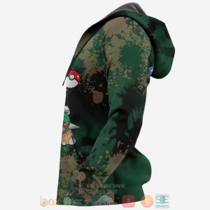 Torterra Pokemon Anime Tie Dye Style 3D Hoodie