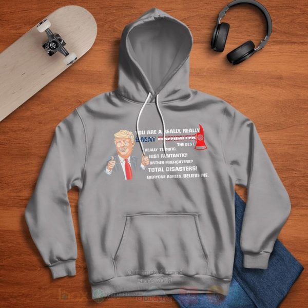 Trump Firefighter Hoodie