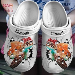 Turtle Mom Personalized Crocs Shoes