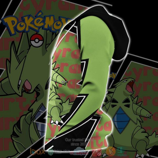 Tyranitar Costume Pokemon 3D Hoodie