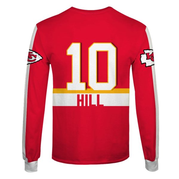 Tyreek Hill Kansas City Chiefs Nfl 3D Shirt