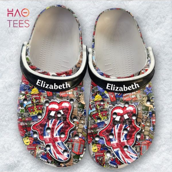 UK Flag Symbols Personalized Crocs Shoes With Funny