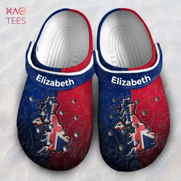 UK Personalized Clogs Shoes Map