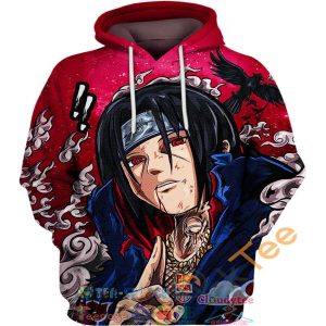 Uchiha Itachi Charisma Naruto Hoodie 3D