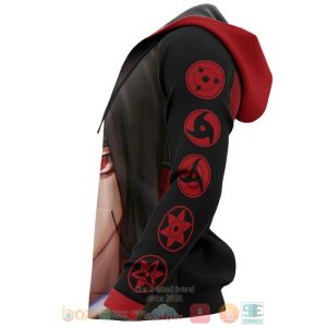 Uchiha Itachi Sharingan Eyes Anime 3D Hoodie