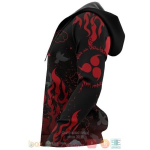 Uchiha Sasuke Symbols Naruto Anime 3D Hoodie