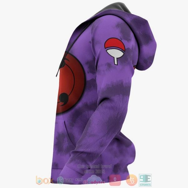 Uchiha Sharingan Eyes Anime Naruto 3D Hoodie