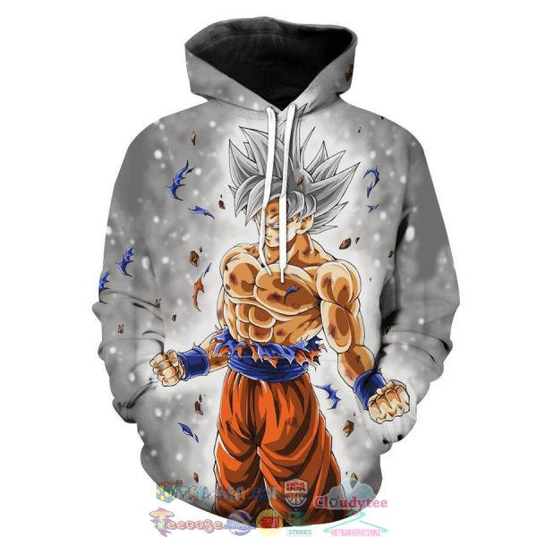 Ultra Instinct Goku Dragon Ball Hoodie 3D