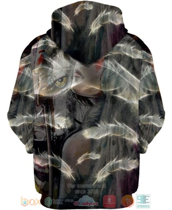 Unique Native Skull 3D Hoodie