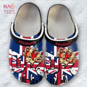 United Kingdom UK Flag Personalized Crocs Shoes