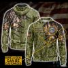 Us Veteran Camouflage 3D Customize Zip Up Hoodie T-Shirt