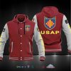 Usa Perpignan Baseball Hoodie Jacket