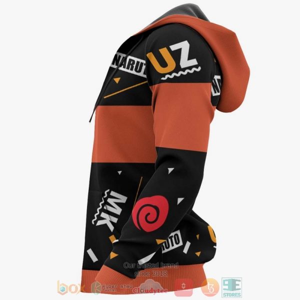 Uzumaki Naruto Symbols Anime Stores 3D Hoodie