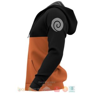 Uzumaki Naruto Uniform Naruto Anime 3D Hoodie