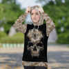 Valknut Skull Yellow Camo 3D Shirt