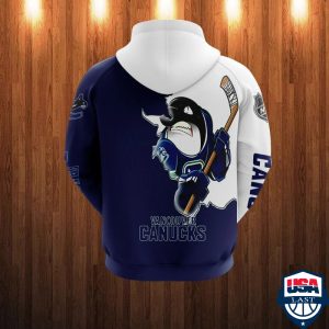 Vancouver Canucks Nhl Ver 4 All Over Printed Hoodie