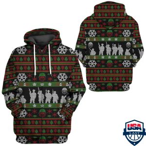 Veteran Ugly Pattern 3D Hoodie Apparel