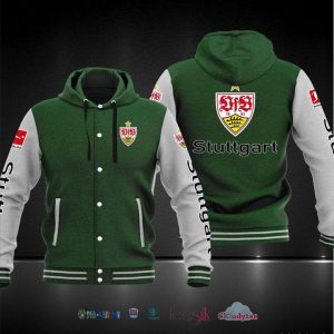 Vfb Stuttgart Baseball Hoodie Jacket