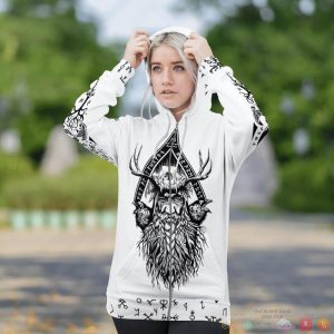 Viking Odin Raven And Yggdrasil 3D Shirt