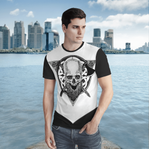 Viking Symbol Skull 3D Shirt