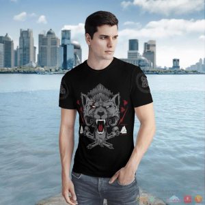 Viking Wolf Of Odin 3D Shirt