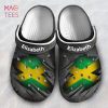 Vintage Jamaica Flag Personalized Crocs Shoes With Your Name