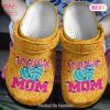 Volleyball Mom Paisley Bandana Rubber Crocs Clog Shoes Comfy Footwear