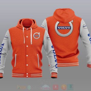 Volvo Car Baseball Jacket Hoodie