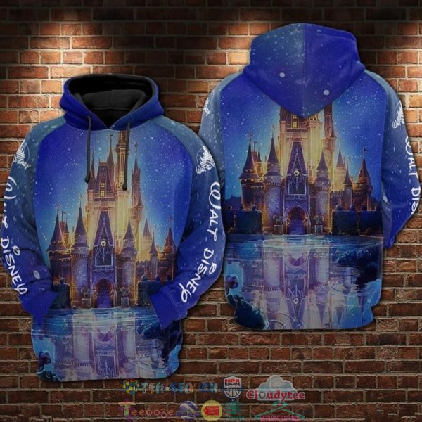 Walt Disney Castle 3D Hoodie