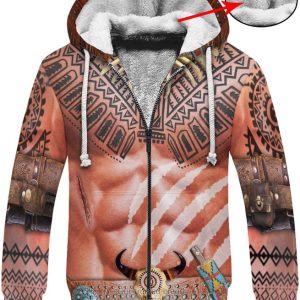 Warrior Style Native Ameican 3D Shirt