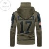 Washington Football Team Number 17 Terry Mclaurin Mask Hoodie