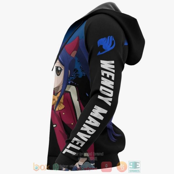 Wendy Marvell Fairy Tail Anime 3D Hoodie