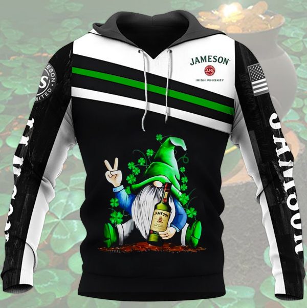 Witch Jameson Irish Whiskey 3D Hoodie