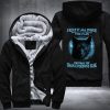 Wolf I Keep It All Inside Because I Would Rather Let The Pain Destroy Me Fleece Hoodie Jacket