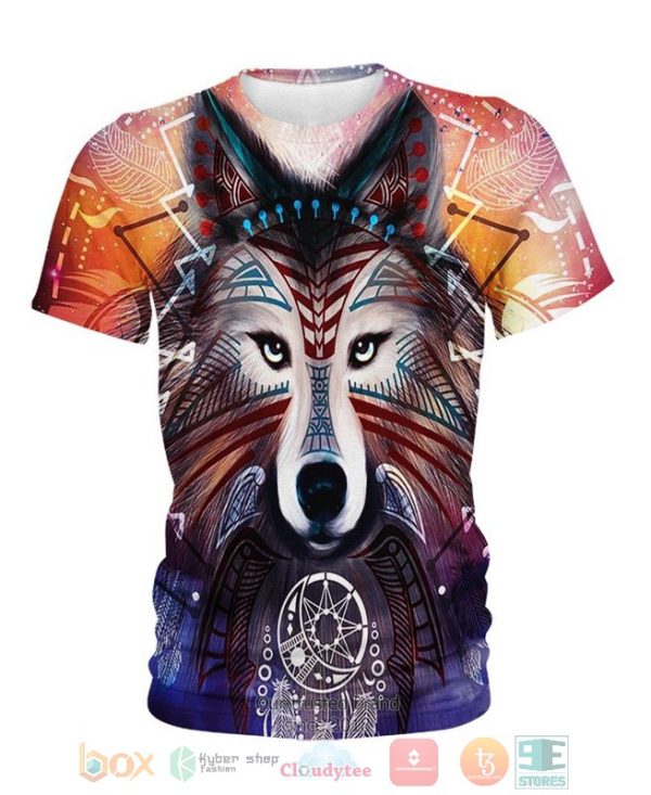 Wolf Native 3D Shirt