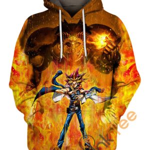 Yami Yugi And Exodia The Forbidden One Yu-Gi-Oh Hoodie 3D