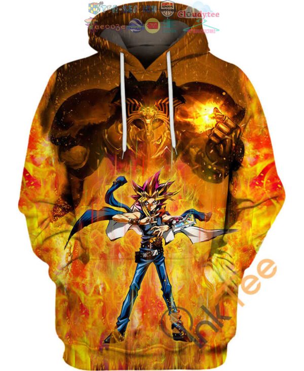 Yami Yugi And Exodia The Forbidden One Yu-Gi-Oh Hoodie 3D