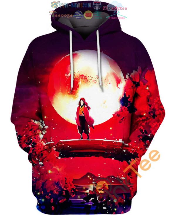 Yoriichi Tsugikuni Demon Slayer Hoodie 3D