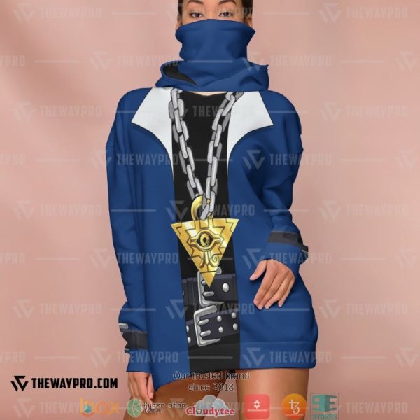 Yu Gi Oh Yugi Muto Snood Hoodie