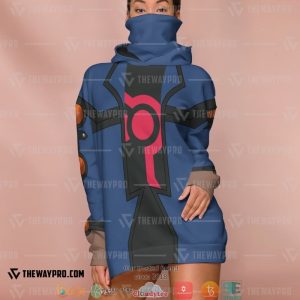 Yu Gi Oh Yusei Fudo Snood Hoodie