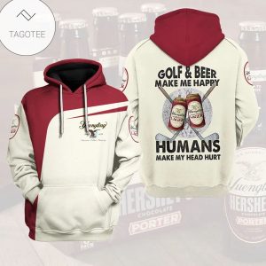 Yuengling Golf And Beer Make Me Happy Hoodie