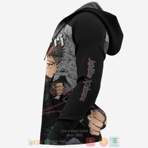 Yuji Itadori Jujutsu Kaisen Anime Manga Style 3D Hoodie