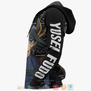 Yusei Fudo Yugioh Anime 3D Hoodie