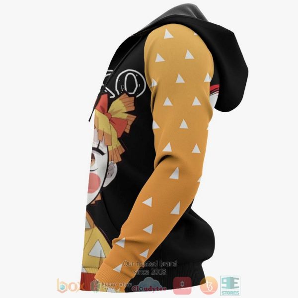 Zenitsu Zenko Kimetsu Anime Funny 3D Hoodie